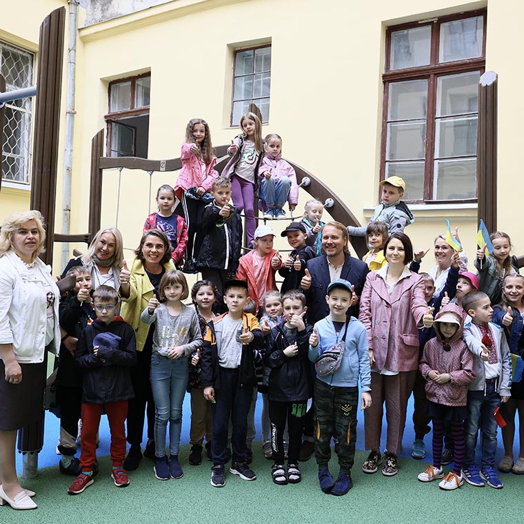 Finnish project in Ukraine. Joy of Play Initiative